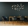 Italux Provenza MD1800106730ABG lampa wisząca x72 W czarna zdj.3