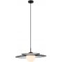 Italux Sarah MDM40001BK lampa wisząca 1x40 W czarna zdj.1