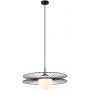 Italux Sandy MDM40021BK lampa wisząca 1x40 W czarna zdj.1