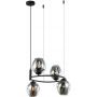 Italux Roxane MDM40454BKSG lampa wisząca 4x40 W czarna zdj.1