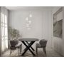 Italux Alani PND343755BK lampa wisząca 5x28 W czarna zdj.2