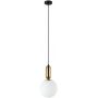 Italux Aldeva PND023401MBRO lampa wisząca 1x40 W złota zdj.1