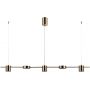 Italux Remdal PND163745COPGD4K lampa wisząca 5x30 W mosiądz zdj.1
