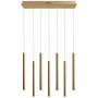 Italux Valdes PND223027GD lampa wisząca x35 W złota zdj.1