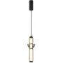 Italux Bruni PND27372119WBK lampa wisząca 1x19 W czarna zdj.1