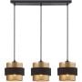 Italux Bans PND274673BKGD lampa wisząca 3x40 W czarna-złota zdj.3