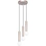 Italux Filano PND335743CF lampa wisząca 3x5 W cappuccino zdj.1