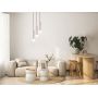 Italux Filano PND335743CF lampa wisząca 3x5 W cappuccino zdj.2