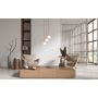 Italux Filano PND335743WD lampa wisząca 3x5 W brązowa zdj.2