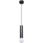 Italux Macera PND338491BK lampa wisząca 1x40 W czarna zdj.1
