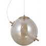 Italux Ganti PND34366HBRAMB lampa wisząca 1x12 W złota-bursztynowa zdj.4