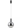 Italux Strela PND343781LBK lampa wisząca 1x5 W czarna zdj.1
