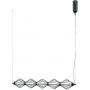 Italux Sevil PND344035BK lampa wisząca 5x25 W czarna zdj.1