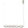Italux Sevil PND344035HBR lampa wisząca 5x25 W złota zdj.1