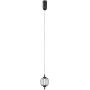 Italux Pedro PND344051BK lampa wisząca 1x4 W czarna zdj.1