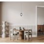 Italux Pedro PND344051BK lampa wisząca 1x4 W czarna zdj.3