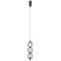 Italux Pedro PND344053VBK lampa wisząca 1x12 W czarna zdj.1