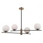 Italux Stelia PND436604 lampa podsufitowa 4x5 W czarna zdj.2