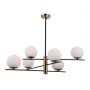Italux Stelia PND436606 lampa podsufitowa 6x5 W czarna zdj.2