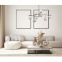 Italux Stelia PND436609 lampa podsufitowa x5 W czarna zdj.3