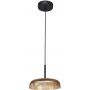 Italux Colle PND48529BKYLL lampa wisząca 1x12 W bursztynowa zdj.1
