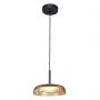 Italux Colle PND48529BKYLL lampa wisząca 1x12 W bursztynowa zdj.2