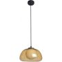 Italux Ainale PND546371BKYLL lampa wisząca 1x7 W bursztynowa zdj.1