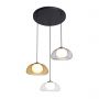 Italux Ainale PND546373BKSG lampa wisząca 3x7 W czarna zdj.2
