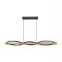 Italux Natano PND5536240WWO lampa wisząca 3x38 W czarna zdj.2