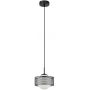 Italux Lomica PND554561MBK lampa wisząca 1x40 W czarna zdj.1