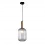 Italux Antiola PND55881LBROCL lampa wisząca 1x40 W mosiądz zdj.2