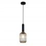 Italux Antiola PND55881MBKAMB lampa wisząca 1x40 W czarna zdj.2