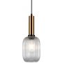 Italux Antiola PND55881MBROCL lampa wisząca 1x40 W mosiądz zdj.1