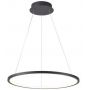 Italux Vinola PND56135B040RPCBK3KS4K lampa wisząca 1x24 W czarna zdj.2