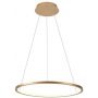 Italux Vinola PND56135B040RPCGD3KS4K lampa wisząca 1x24 W złota zdj.2
