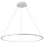 Italux Vinola PND56135B040RPCWH3KS4K lampa wisząca 1x24 W biała zdj.2