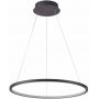 Italux Vinola PND56135B060RPCBK3KS4KTRDIMM lampa wisząca 1x38 W czarna zdj.1