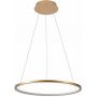 Italux Vinola PND56135B060RPCGD3KS4KTRDIMM lampa wisząca 1x38 W złota zdj.1