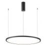 Italux Vinola PND56135B060RPPGD3KS4KTRDIMM lampa wisząca 1x38 W czarna zdj.2