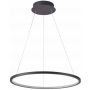 Italux Vinola PND56135B080RPCBK3KS4KTRDIMM lampa wisząca 1x48 W czarna zdj.1