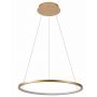 Italux Vinola PND56135B080RPCGD3KS4KTRDIMM lampa wisząca 1x48 W złota zdj.1