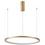 Italux Vinola PND56135B080RPPGD3KS4KTRDIMM lampa wisząca 1x48 W złota zdj.1