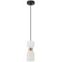 Italux Monza PND576021BRO lampa wisząca 1x40 W mosiądz zdj.1