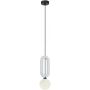 Italux Masso PND598391LGR lampa wisząca 1x25 W szary/popielaty zdj.1