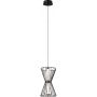 Italux Sanke PND638492BK lampa wisząca 1x8 W czarna zdj.1