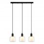 Italux Lamezia PND675943BKCL lampa wisząca 3x40 W czarna zdj.2