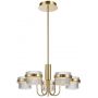 Italux Tiara PND77362540WGD lampa podsufitowa 4x40 W złota zdj.1