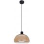 Italux Apiro PND84638BKAMB lampa wisząca 1x7 W bursztynowa zdj.1