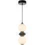 Italux PND949212ABK lampa wisząca 1x10 W czarna zdj.1