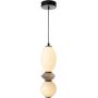 Italux Balos PND949212BBK lampa wisząca 1x12 W czarna zdj.1